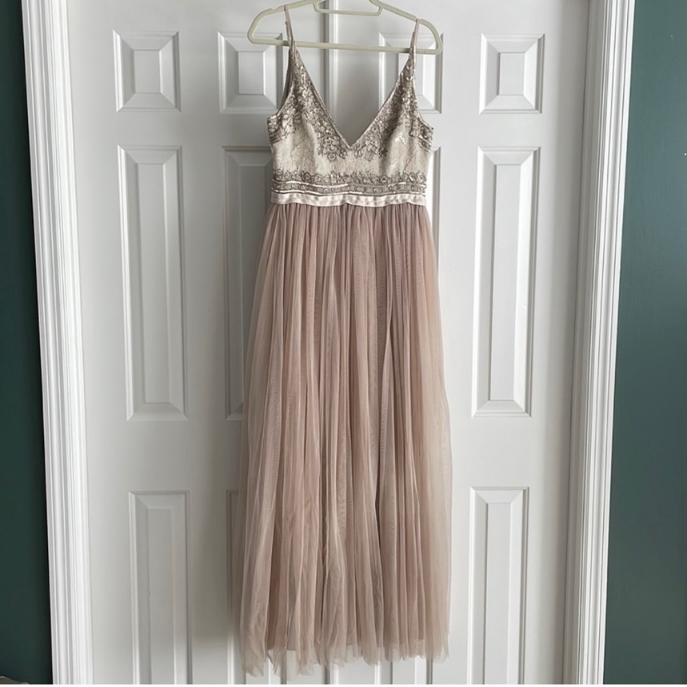 BHLDN | Beaded Maxi Gown Tulle Skirt